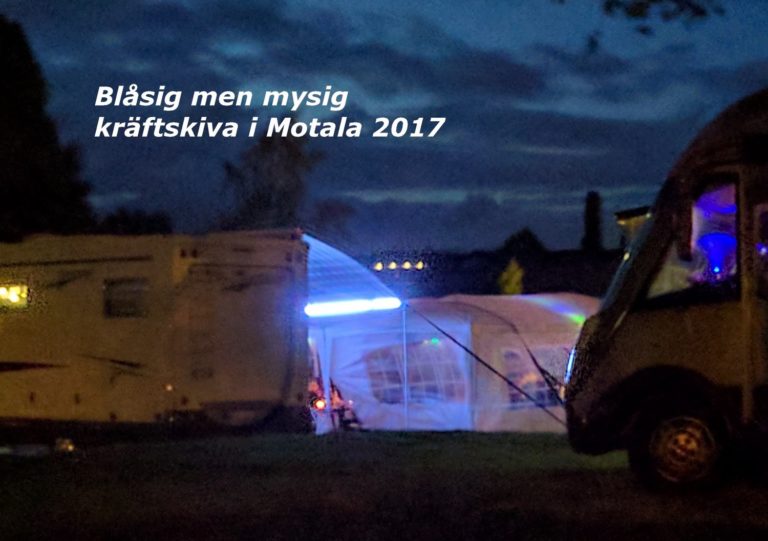 Kräftskiva i Motala 2017